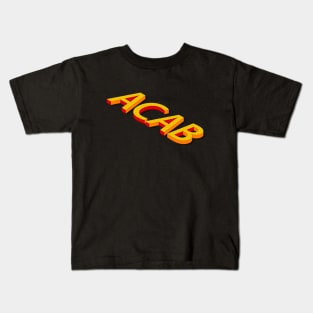 ACAB 3D Kids T-Shirt